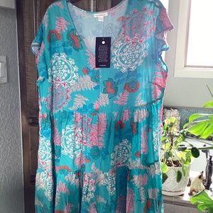 Loralette Green Ease Dress